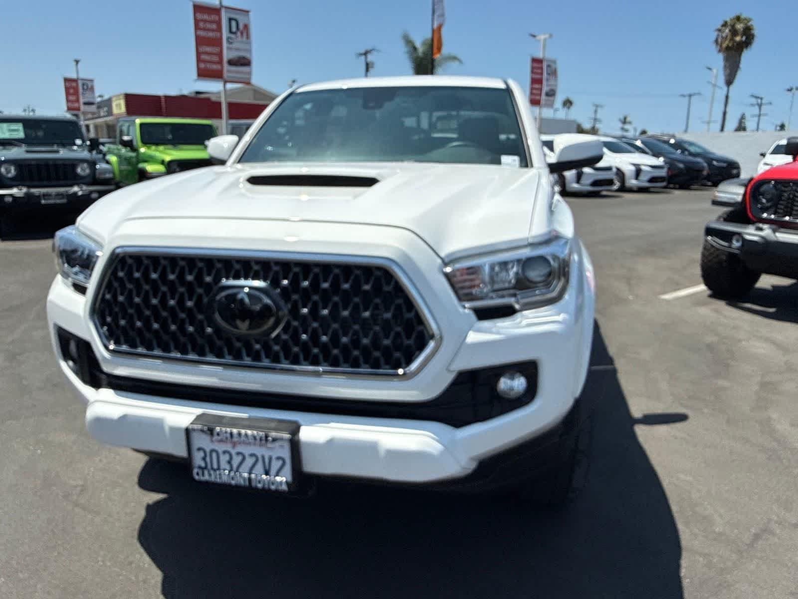 Used 2019 Super White Toyota TRD Sport image 3