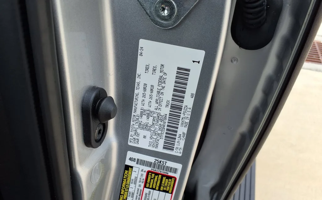 Used 2024 Silver Toyota 1794 Edition image 34