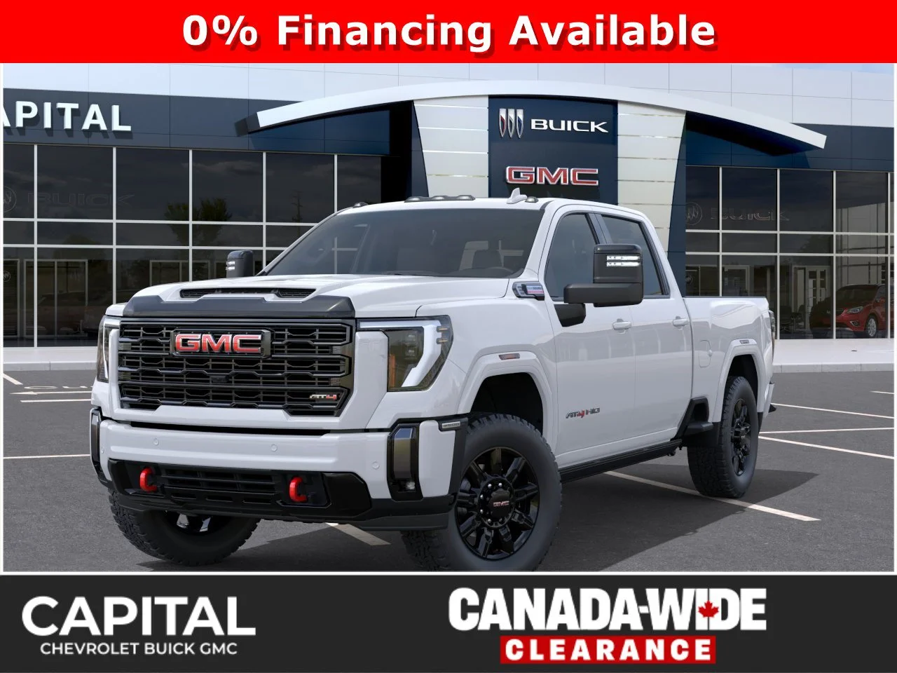 New 2026 Summit White GMC AT4 image 1