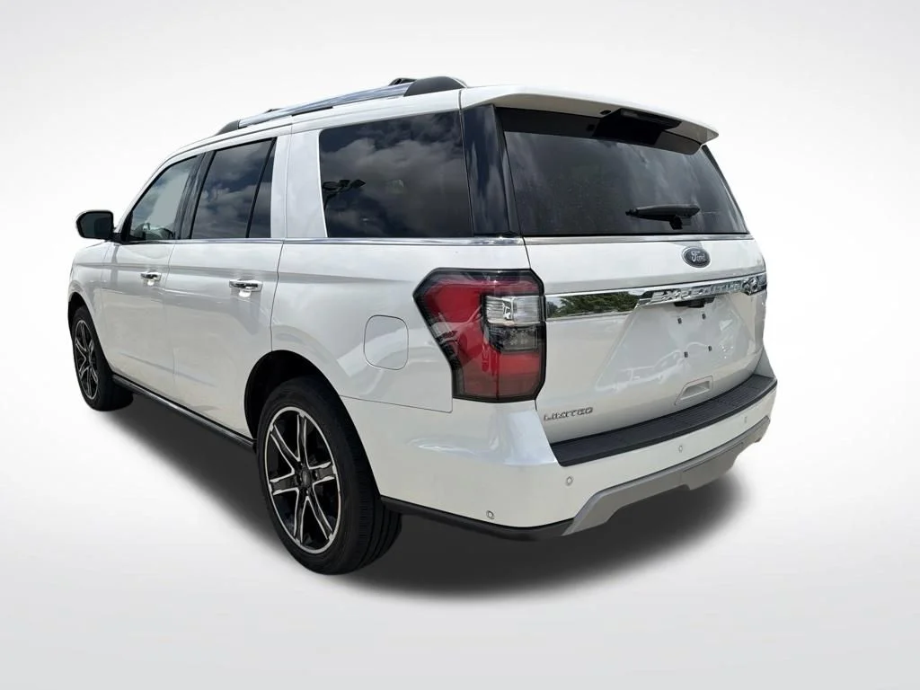 Used 2019 White Platinum Clearcoat Metallic Ford Limited image 7