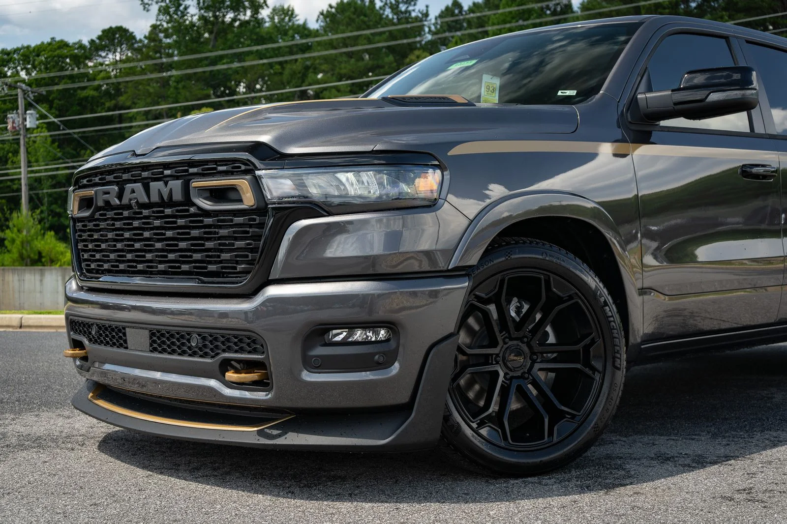 New 2026 Granite Crystal Metallic Clear-Coat Exterior Paint RAM Big Horn with DC 650 Supercharged Package image 6