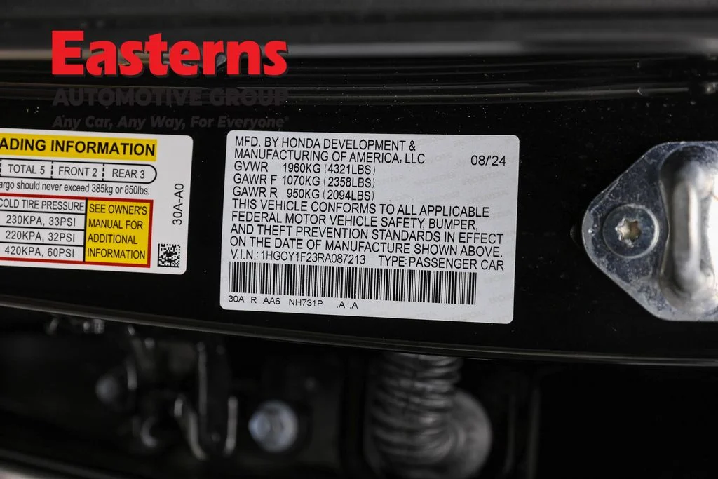 Used 2024 Black Honda LX image 33