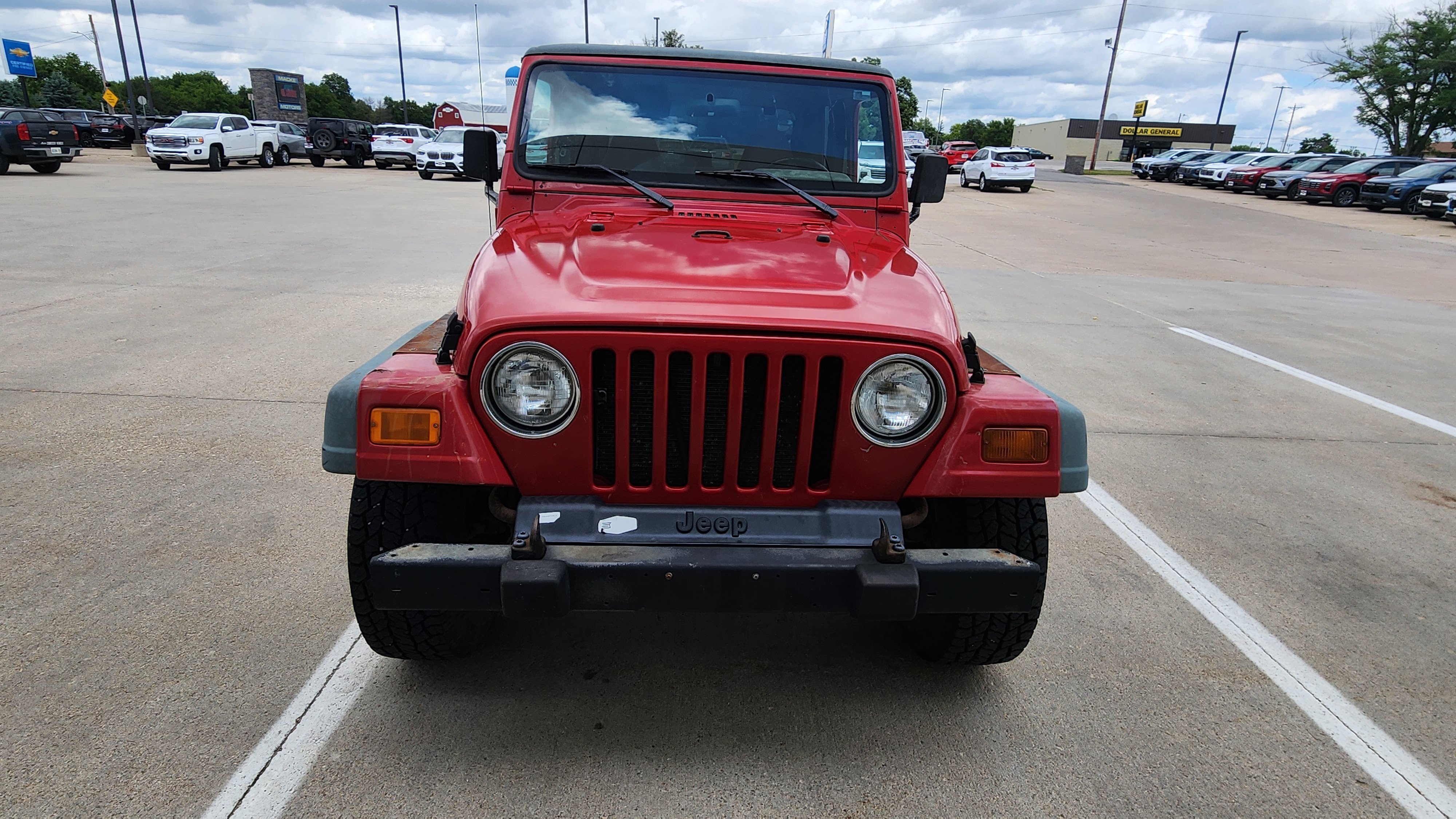 Used 1998 Jeep Wrangler SPORT with VIN 1J4FY19SXWP753266 for sale in Lake City, IA
