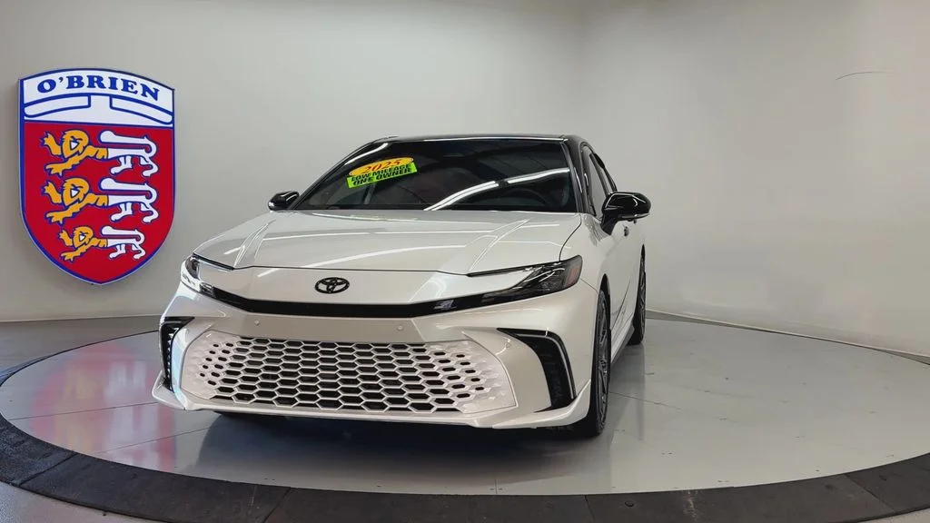 Used 2025 Midnight Black Metallic Toyota XSE image 9