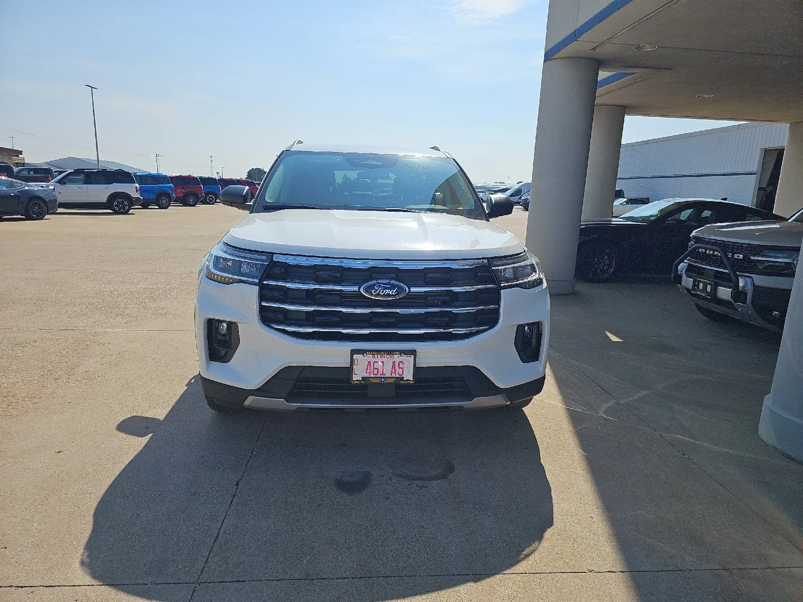New 2026 Star White Metallic Tri-Coat Ford Active image 3