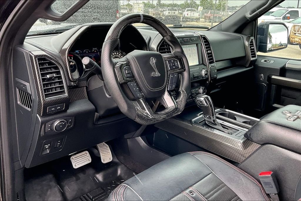 Used 2019 Agate Black Metallic Ford Lariat SHELBY image 14