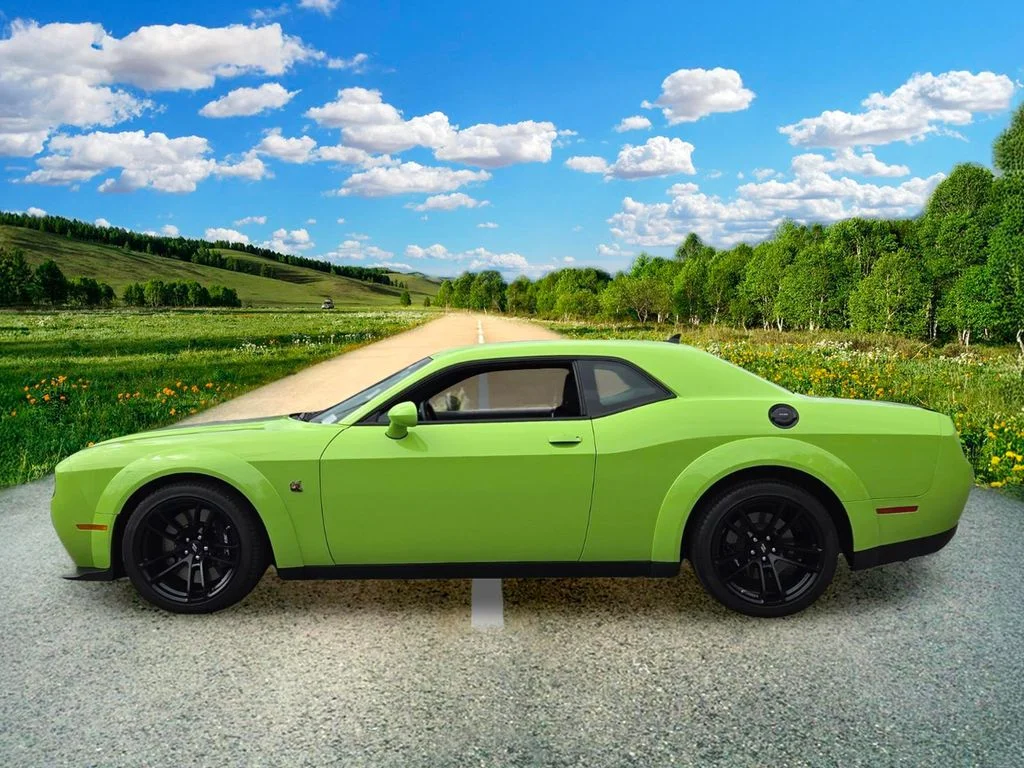 Certified Used 2023 Green Dodge R/T Scat Pack Widebody image 3