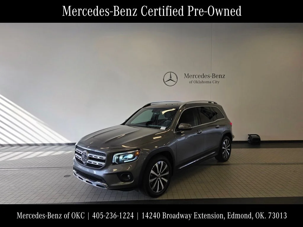 Certified Used 2022 Gray Mercedes-Benz GLB 250 image 3