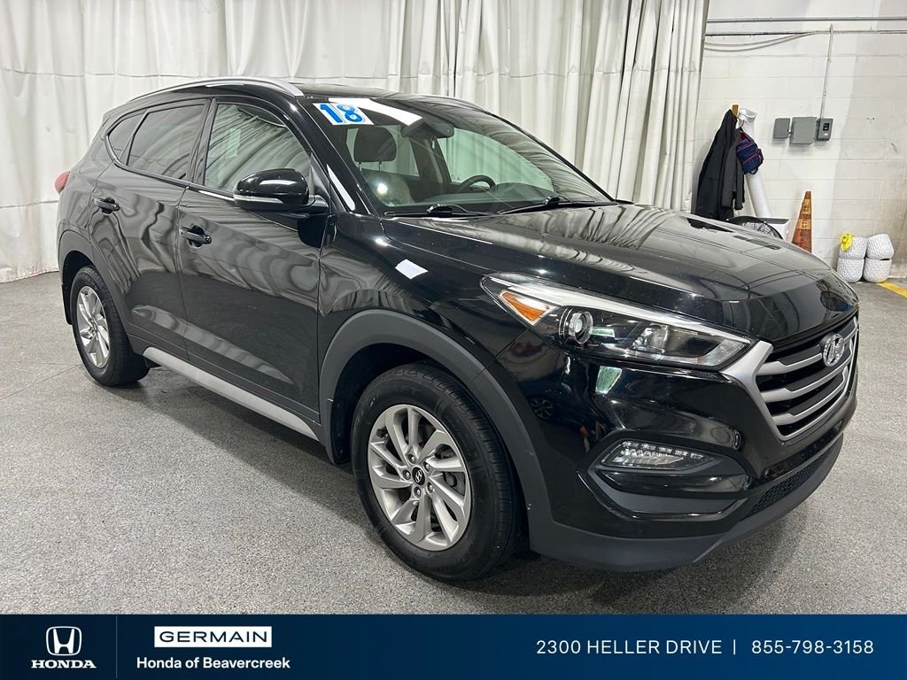 Used 2018 Hyundai Tucson SE Plus with VIN KM8J3CA42JU708707 for sale in Beavercreek, OH