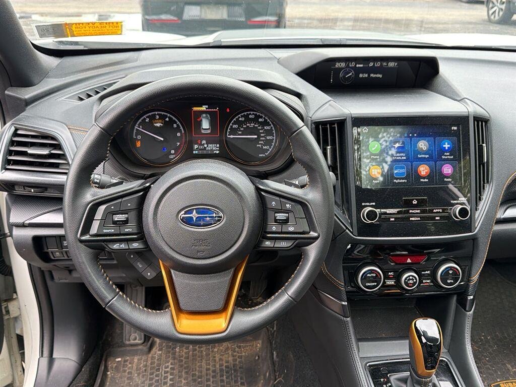 Used 2024 Crystal White Pearl Subaru Wilderness image 2