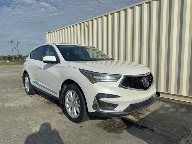Used 2021 Platinum White Pearl Acura Base image 1