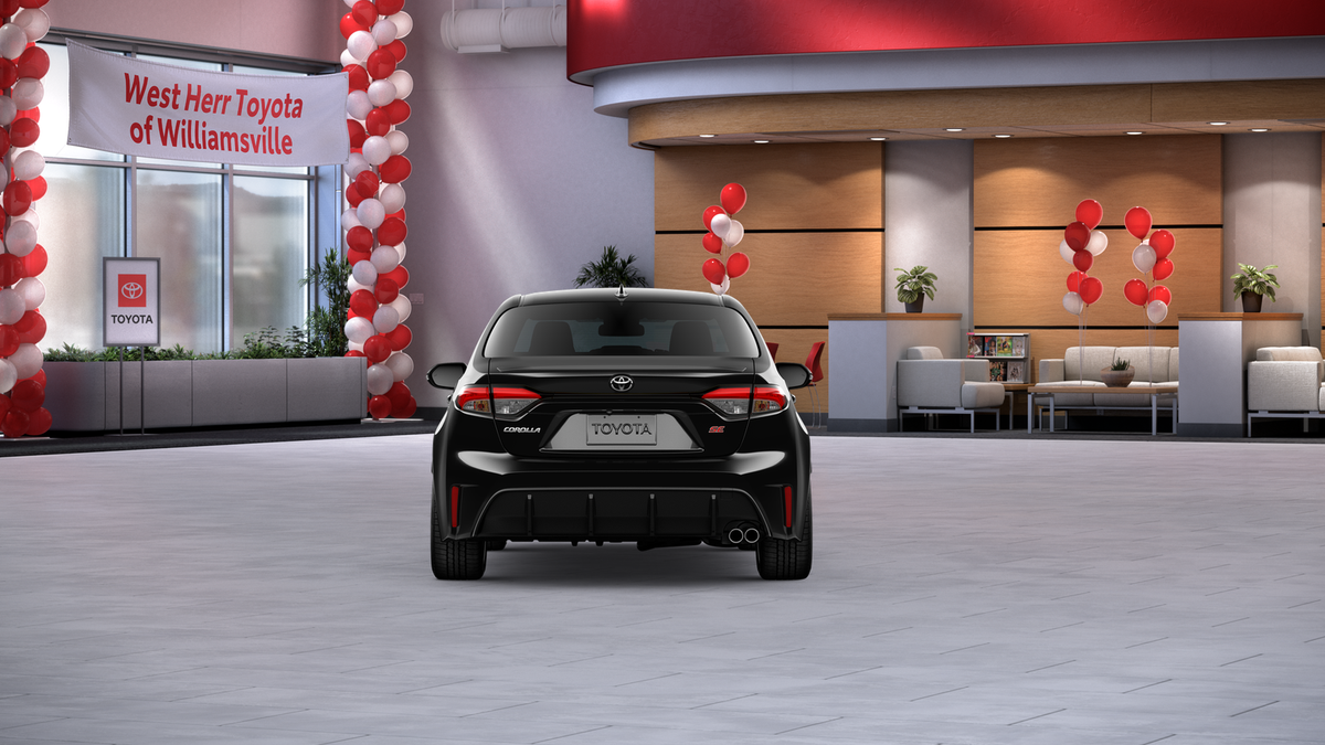 New 2026 Midnight Black Metallic Toyota SE image 8
