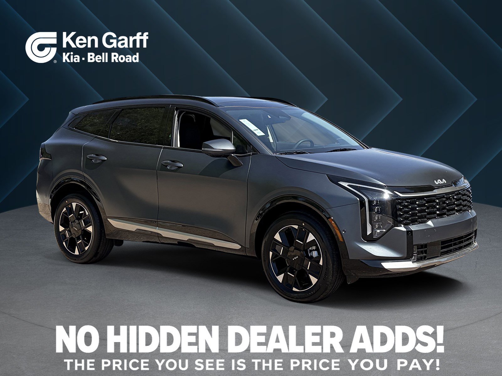 New 2026 Shadow Matte Gray Kia SX Prestige image 1