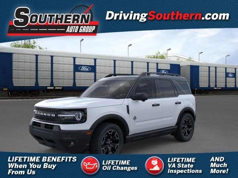 New 2026 Space White Metallic Ford Outer Banks image 1