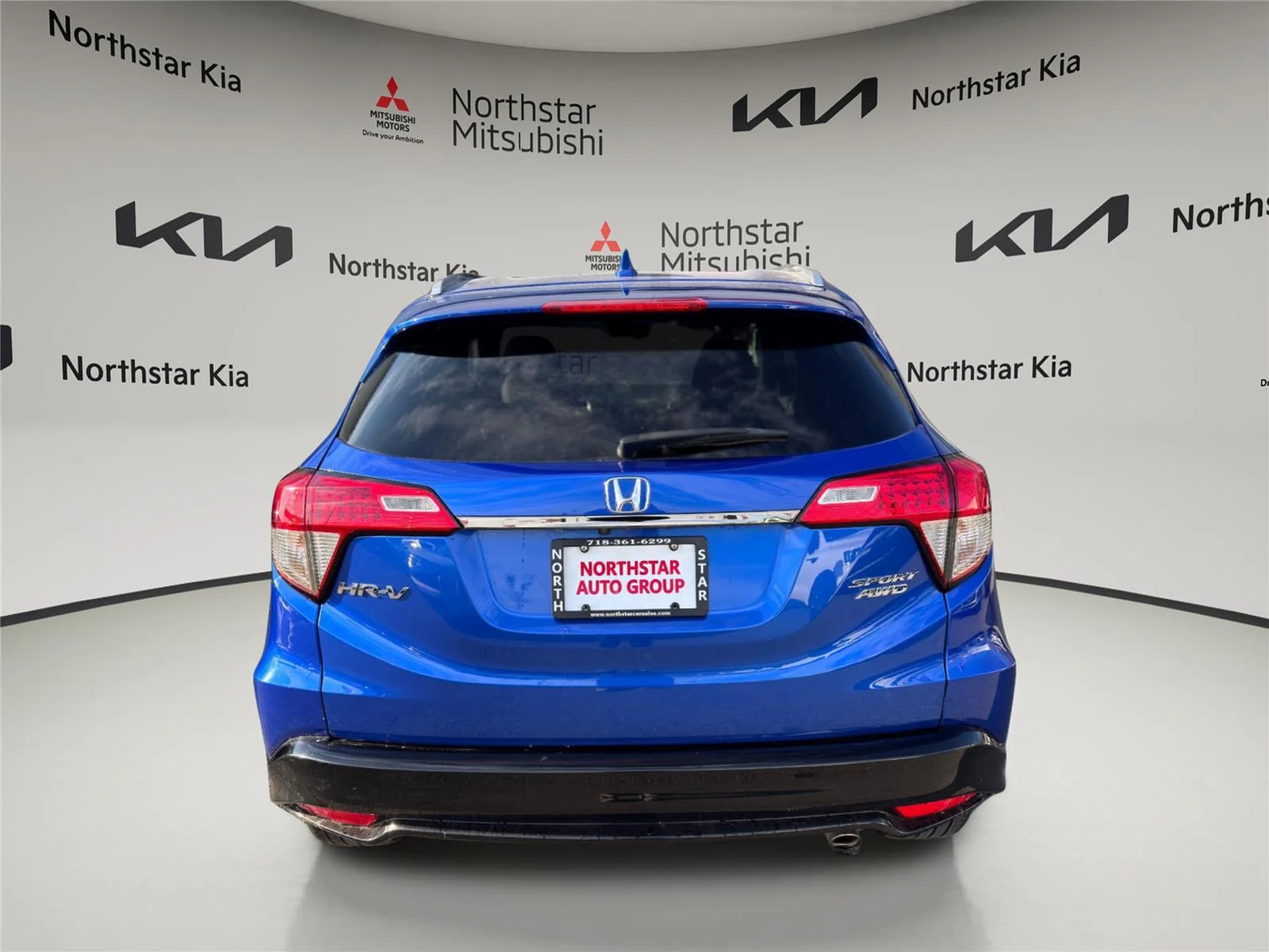 Used 2022 Aegean Blue Metallic Honda Sport image 3