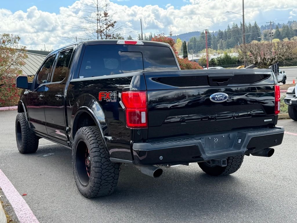 Used 2020 Agate Black Metallic Ford Lariat image 5
