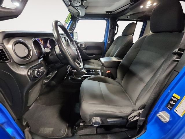 Certified Used 2022 Blue Jeep Unlimited Sport S image 9