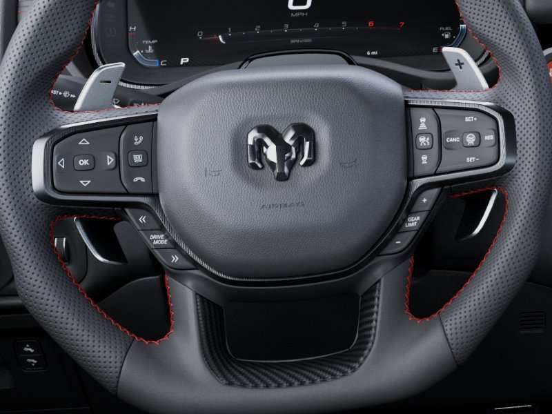 New 2026 Diamond Black Crystal Pearl-Coat Exterior Paint RAM RHO image 45