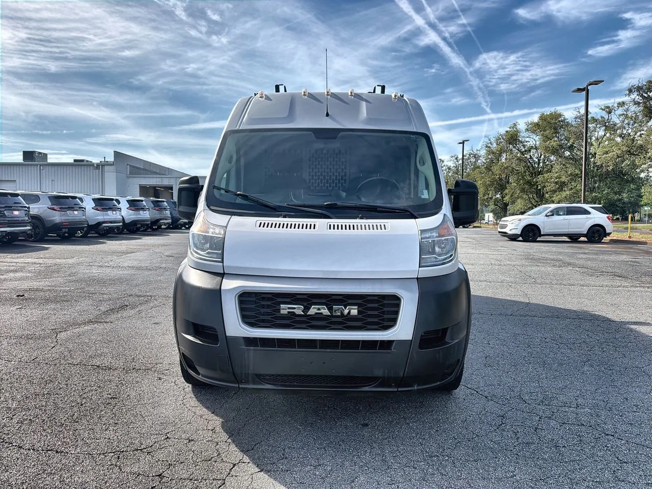 Used 2021 White Ram Cargo Van High Roof 159" WB image 3