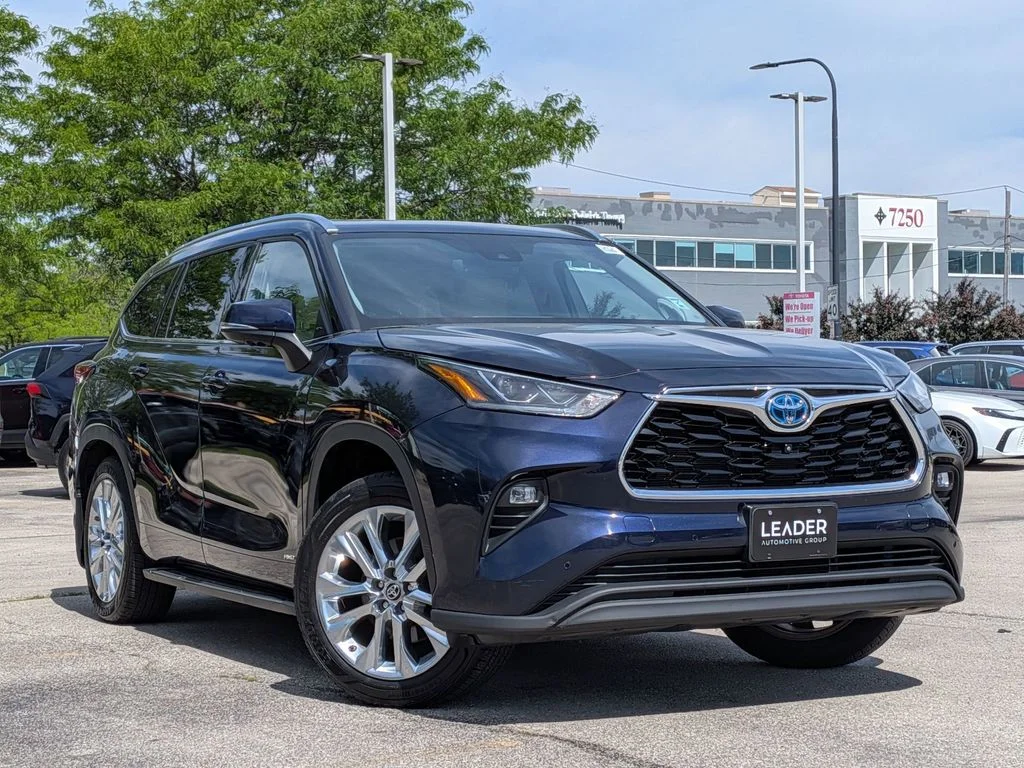 Used 2023 Blue Toyota Limited image 1