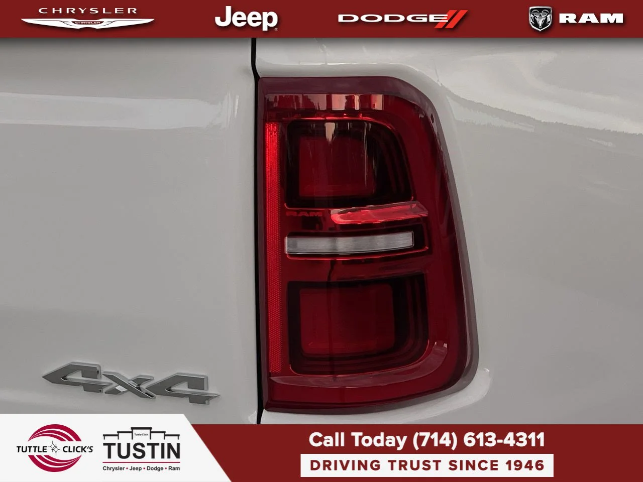 New 2027 Bright White Clear-Coat Exterior Paint RAM Longhorn image 15