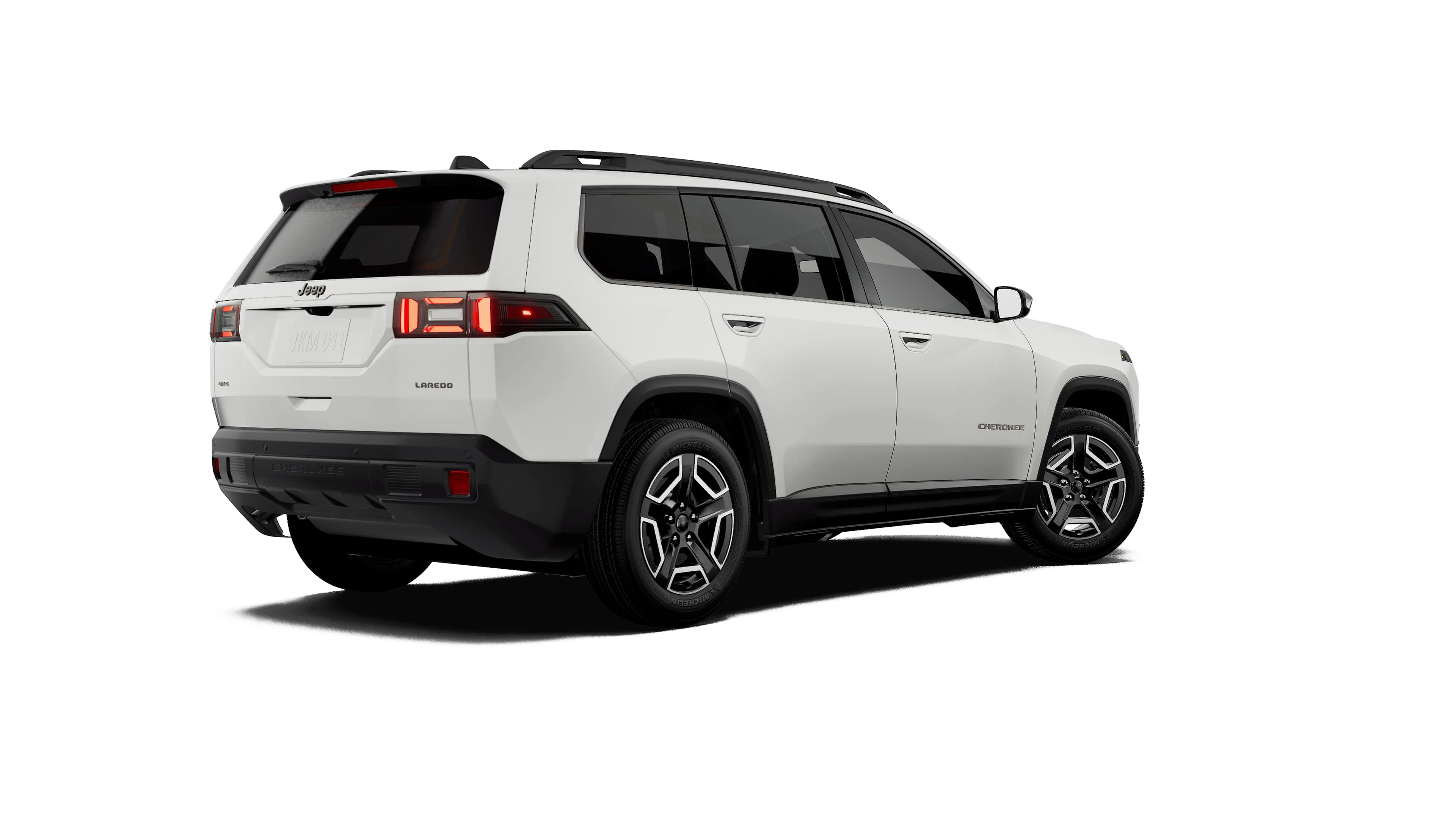 New 2027 Bright White Clear-Coat Paint Jeep Laredo image 2
