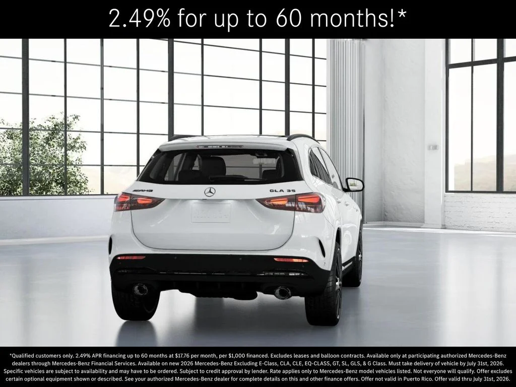 New 2026 Polar White Mercedes-Benz AMG® GLA 35 4MATIC SUV image 24