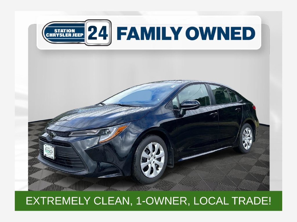 Used 2025 Black Toyota LE image 1