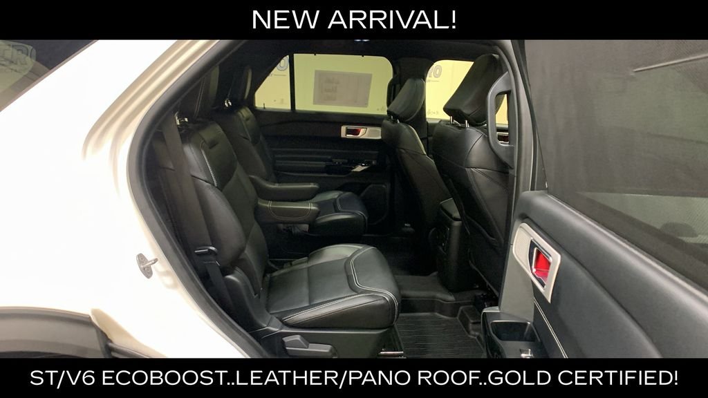 Certified Used 2022 White Metallic Ford ST image 15