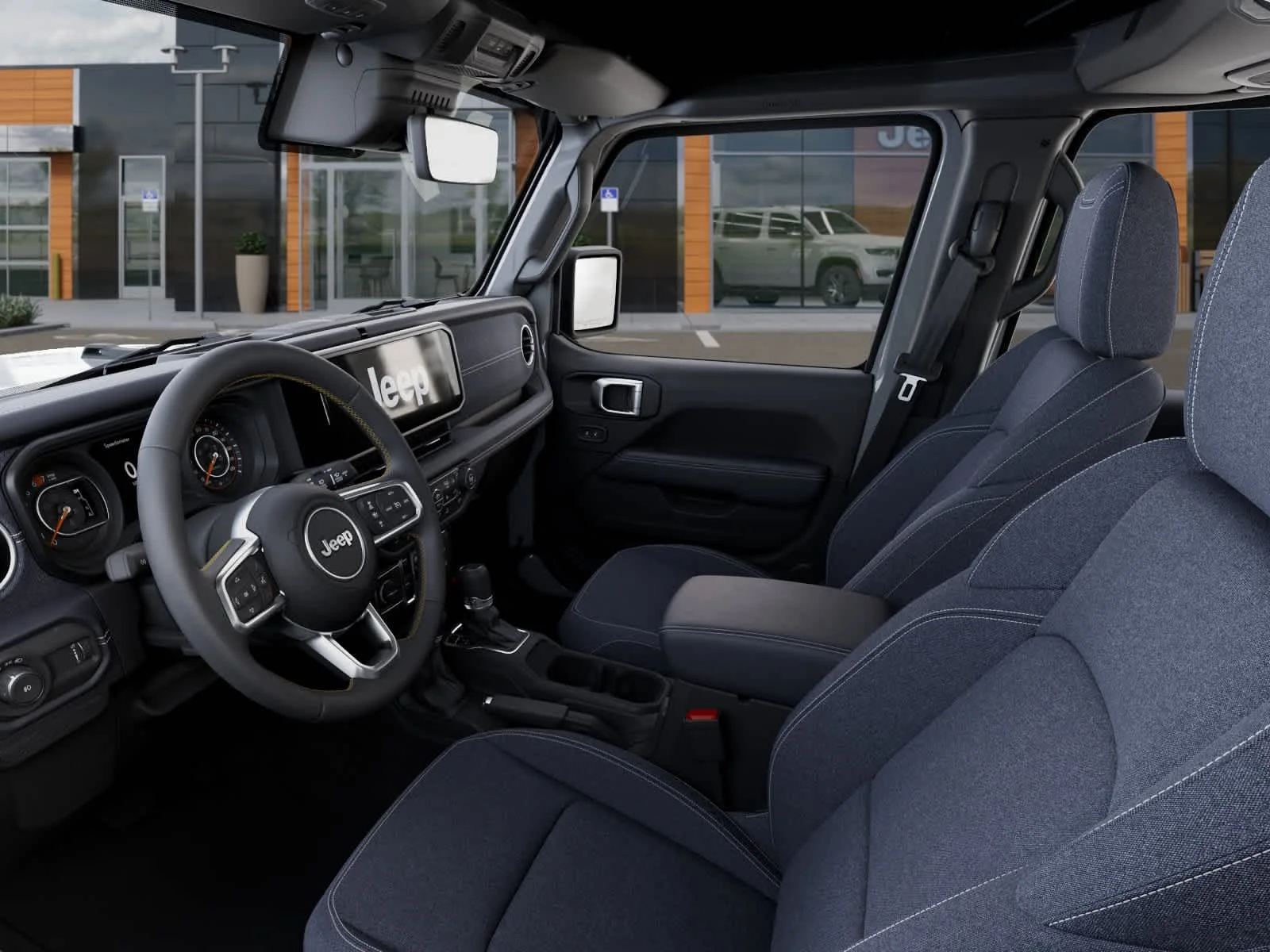 New 2026 Bright White Clearcoat Jeep Sahara image 22