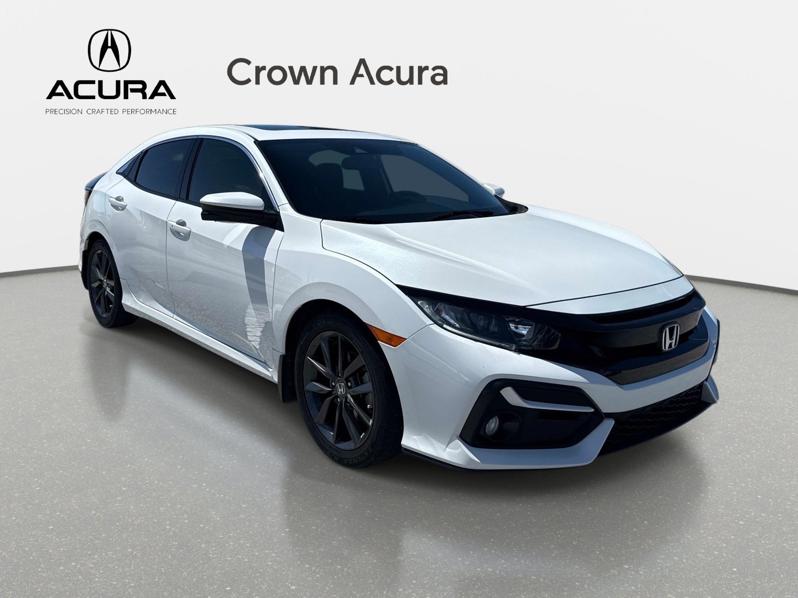 Used 2020 Platinum White Pearl Honda EX image 6