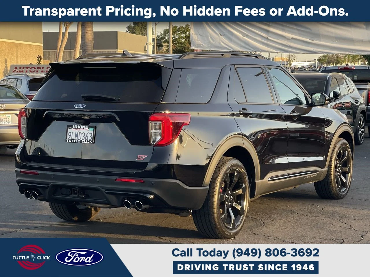 Used 2023 AGATE BLACK METAL Ford ST image 15