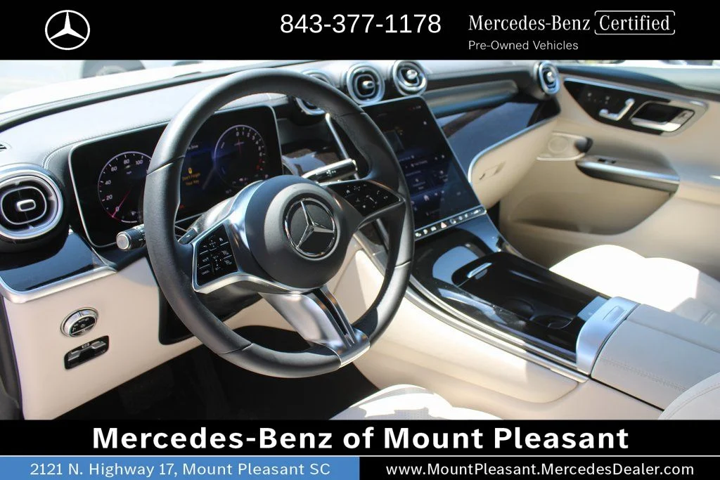 Certified Used 2025 Polar White Mercedes-Benz GLC 350e image 25