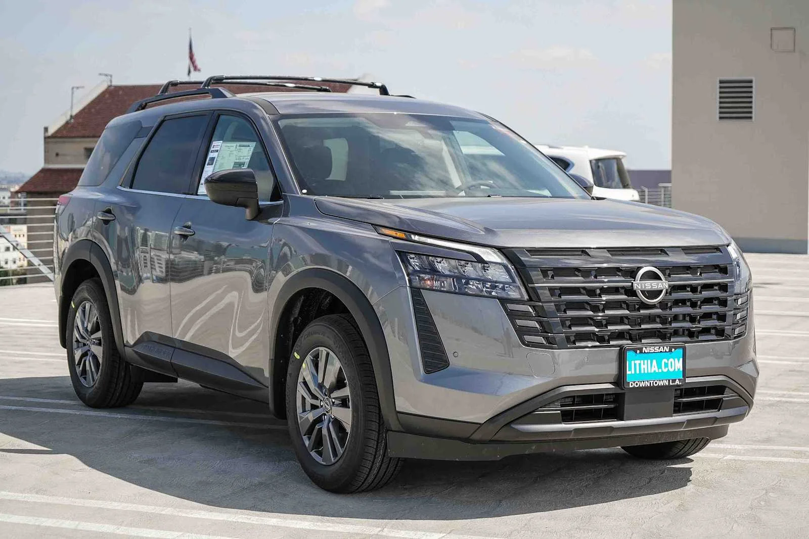 New 2026 Gun Metallic Nissan SV image 3