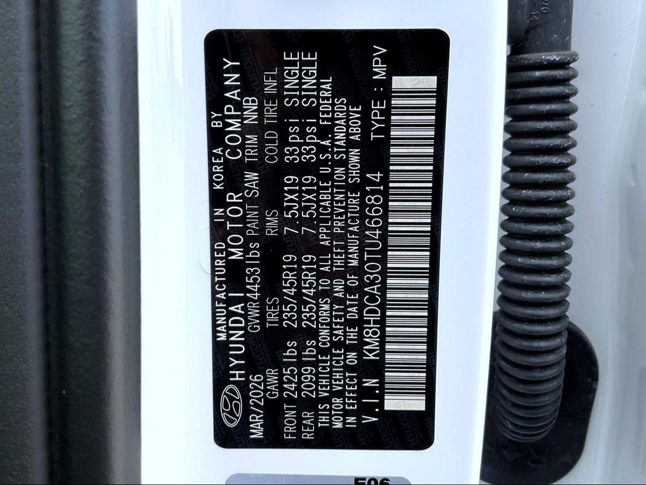 New 2026 White Hyundai SEL Premium image 26