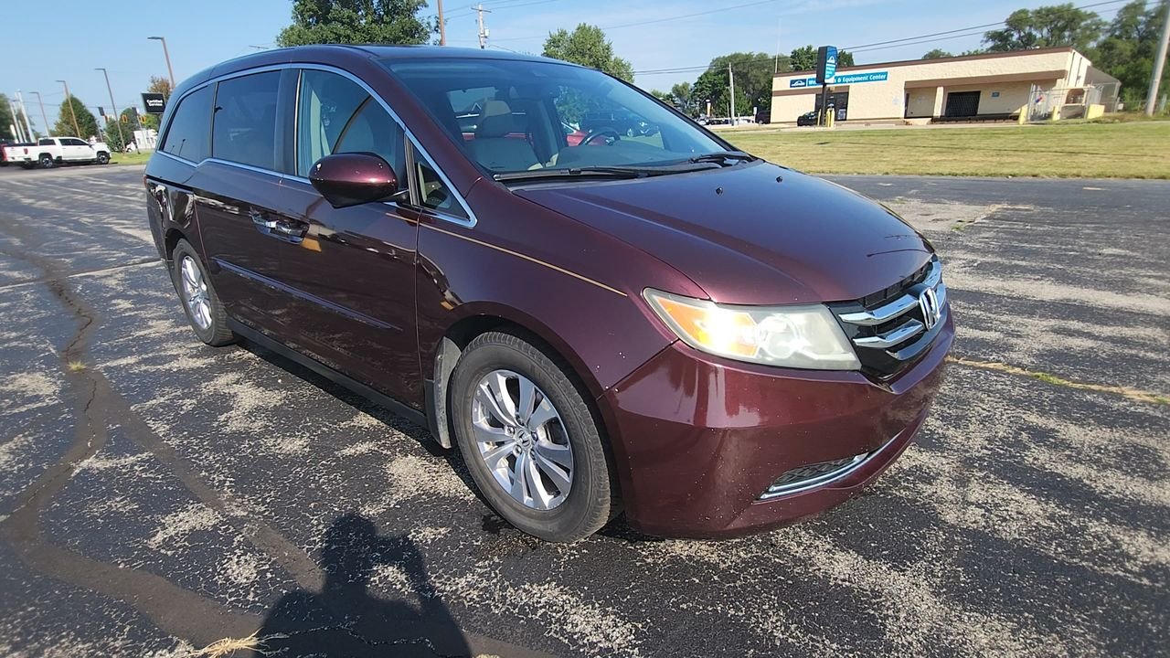 Used 2014 Honda Odyssey EX-L with VIN 5FNRL5H65EB086208 for sale in Elkhart, IN