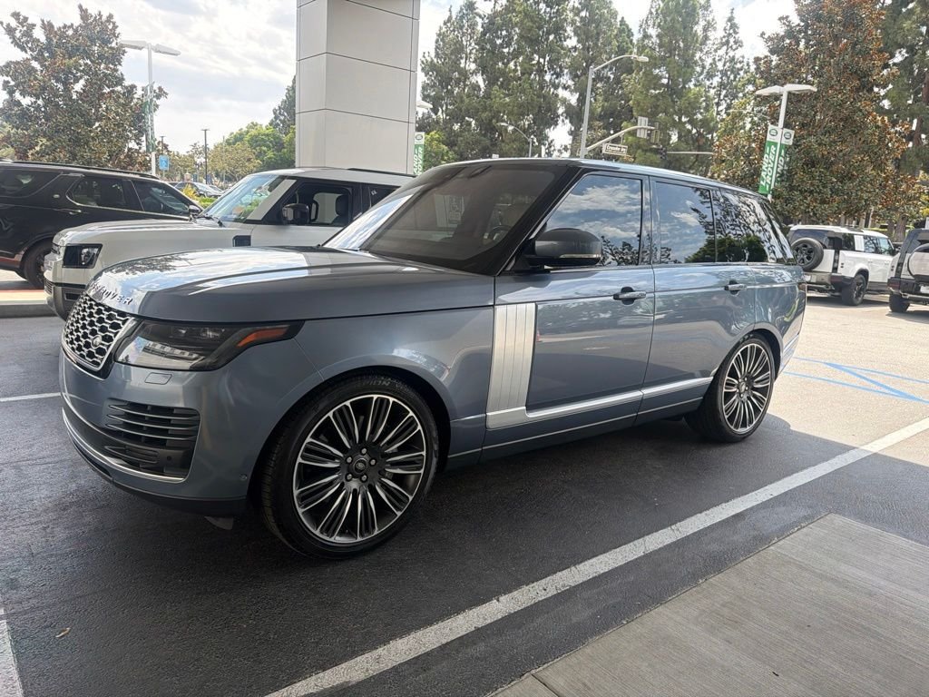 Used 2021 Byron Blue Metallic Land Rover Westminster image 1