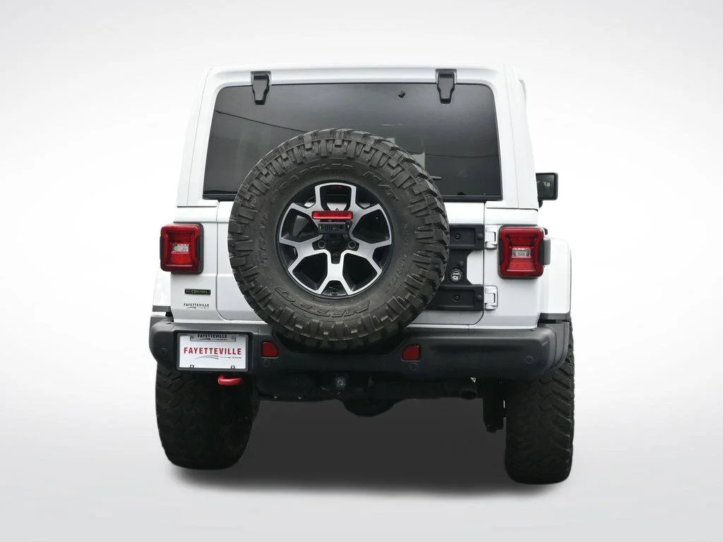 Used 2021 White Jeep Unlimited Rubicon image 7
