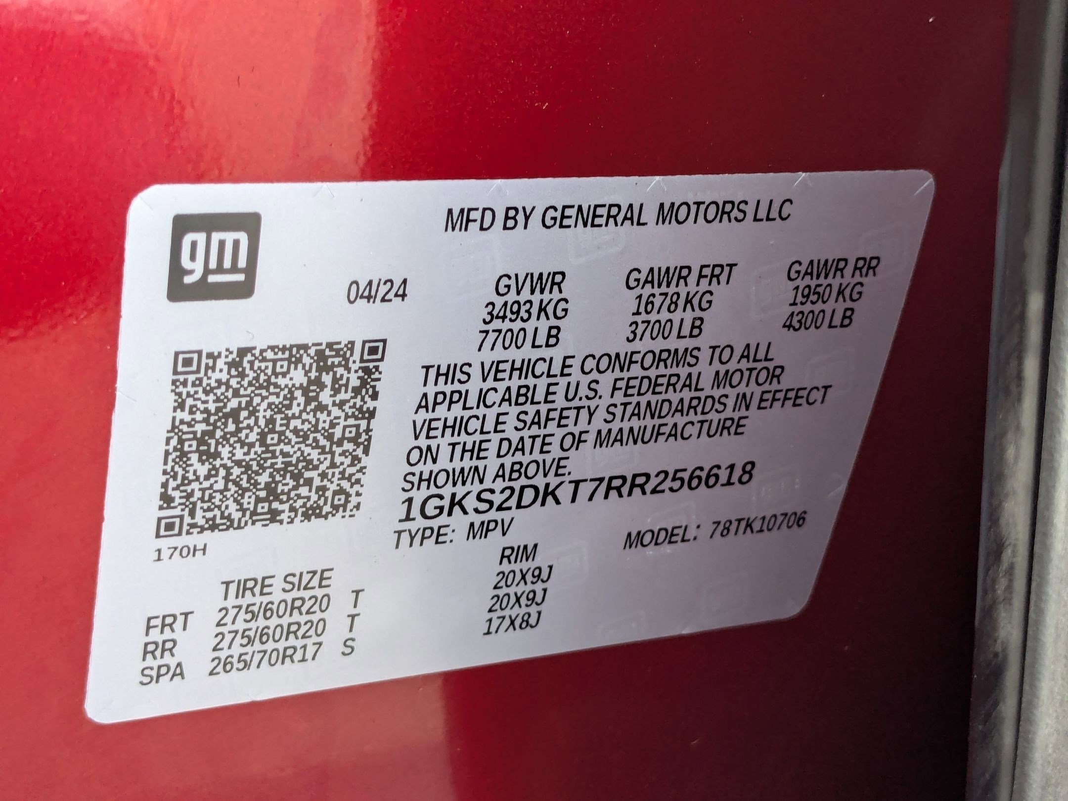 Certified Used 2024 Volcanic Red Tintcoat GMC Denali image 34