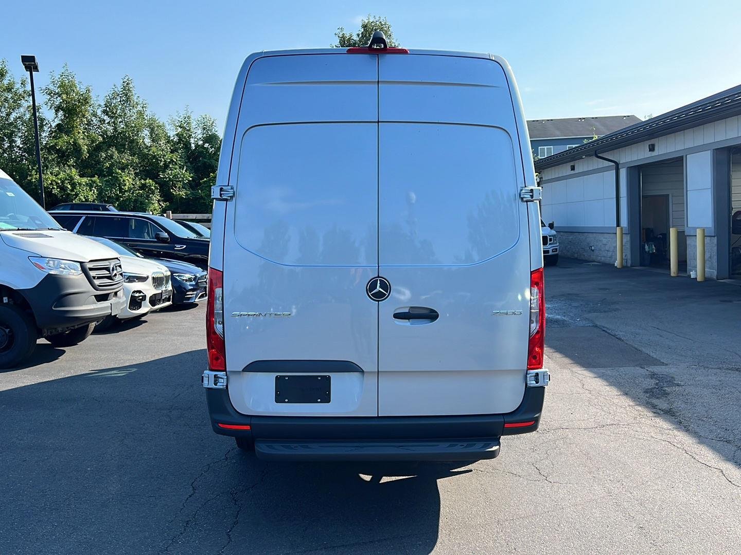 New 2026 high-tech silver metallic Mercedes-Benz Cargo Van 170" 4cyl SO image 6