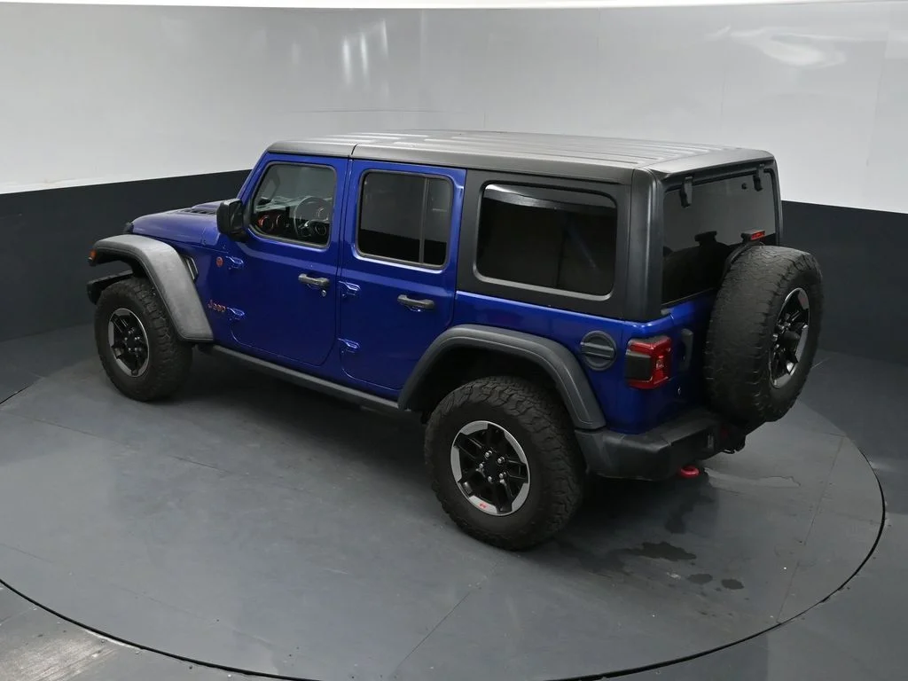 Used 2018 Blue Jeep Unlimited Rubicon image 17