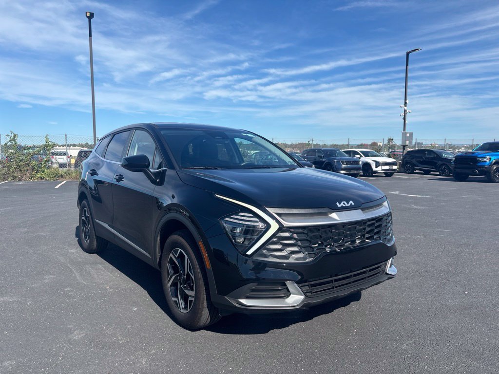 Certified Used 2025 Black Kia LX image 1