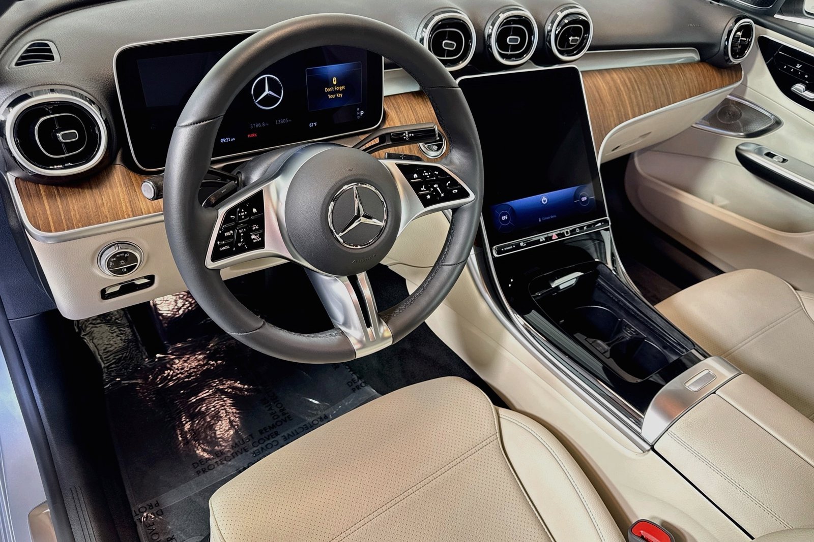 Certified Used 2024 Cirrus Silver Metallic Mercedes-Benz C 300 image 9