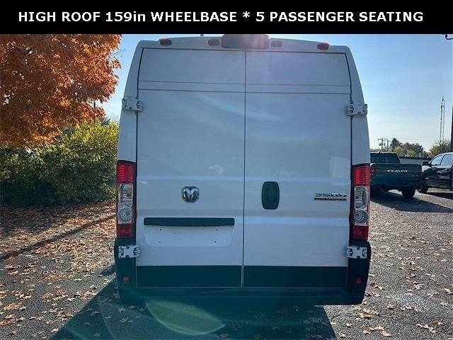 New 2025 Bright White Clearcoat RAM High Roof image 7
