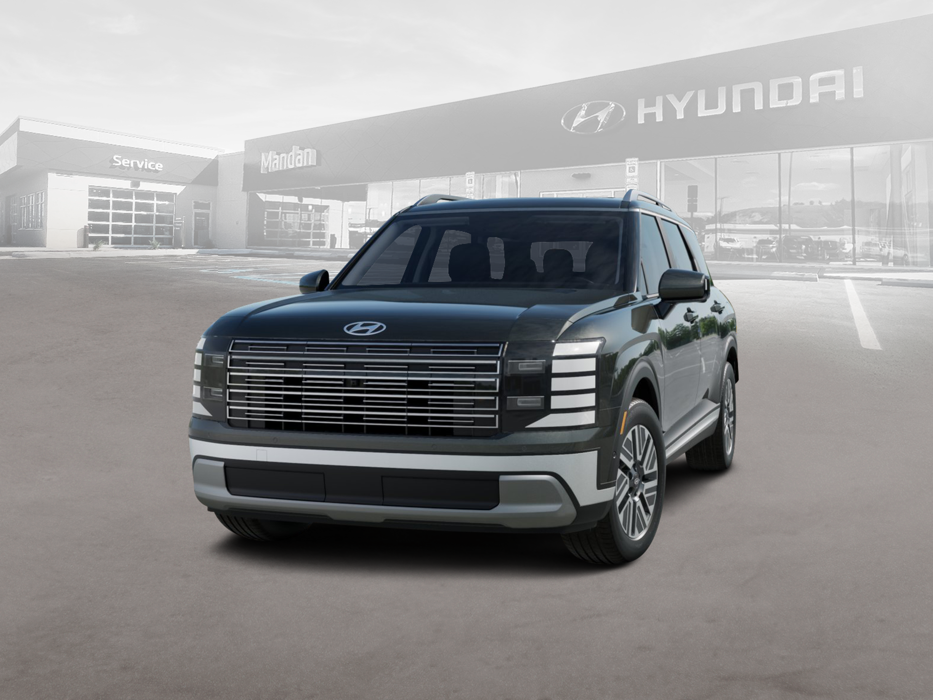 New 2026 Silver Hyundai SEL Premium 7P image 1