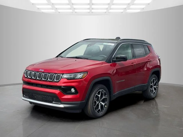 New 2026 Red Hot Pearlcoat Jeep Limited image 3