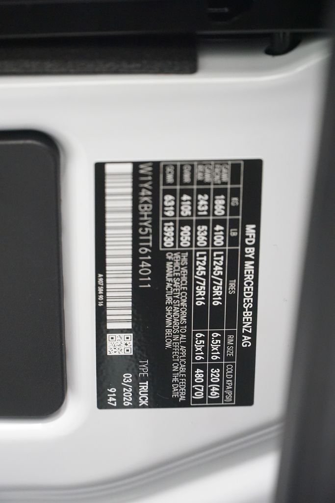 New 2026 Arctic White Mercedes-Benz Cargo 144 WB image 16