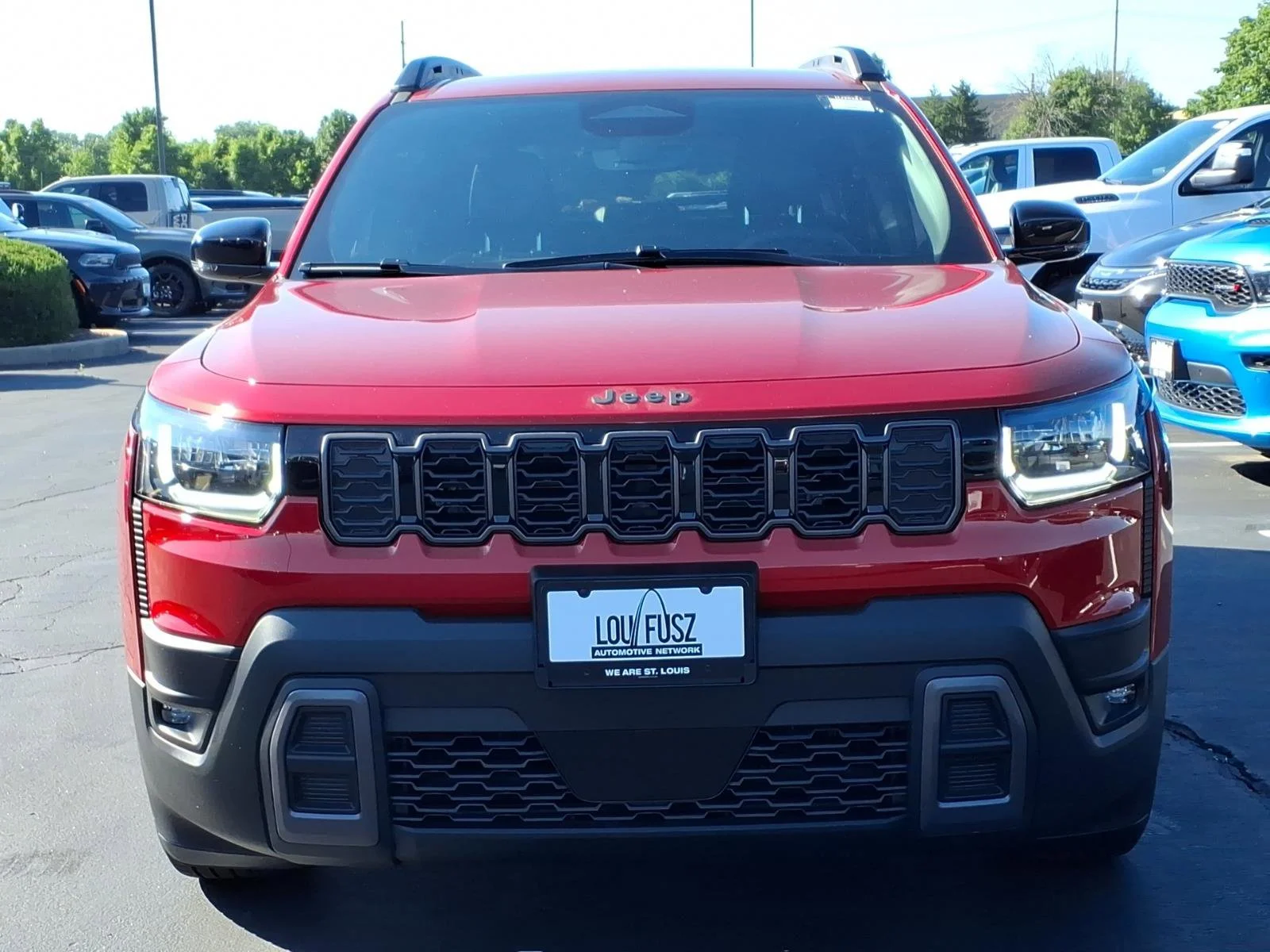 New 2026 Red Hot Pearl-Coat Exterior Paint Jeep Limited image 23