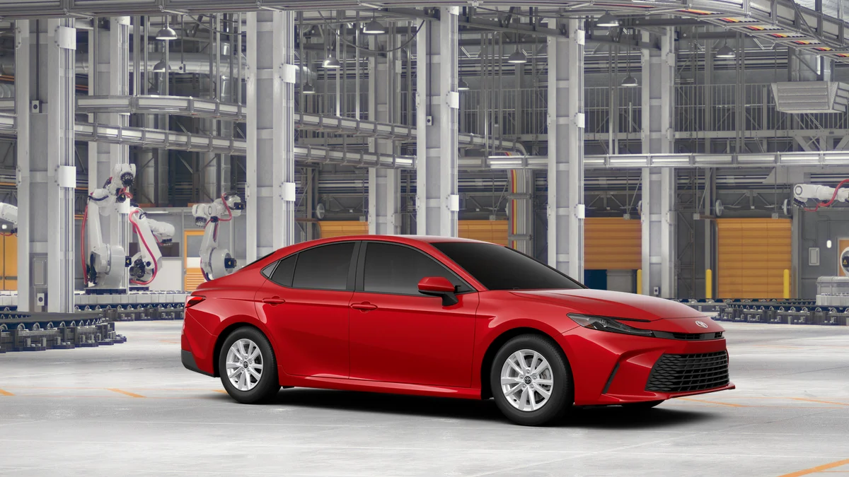 New 2026 Supersonic Red Toyota LE image 14