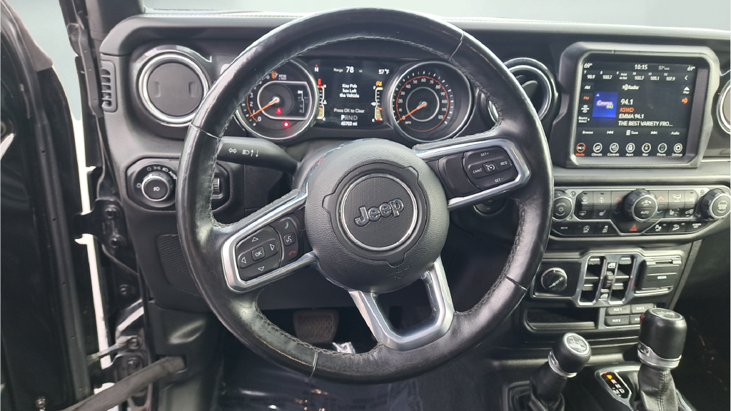 Used 2020 Black Jeep Unlimited Sahara Altitude image 18